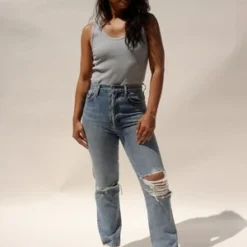 AGOLDE90S PINCH WAIST Denim - BACKDROP