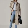 Anine BingRandy Trench Coat - Beige