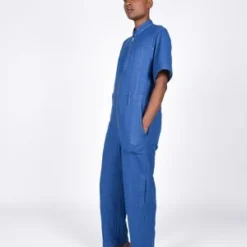 Atelier DelphineAiluk Jumpsuit - Blue Indigo -Outlet Lustro Wear Store Ailuk jumpsuit in blue indigo 20210422202946 1
