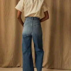 Caron CallahanAndes Pant - Washed 70s Denim -Outlet Lustro Wear Store Andes Pant Washed 70s Denim 20230925205216 3