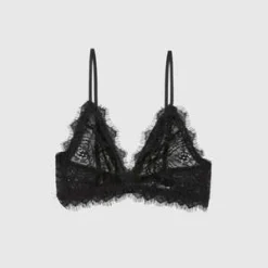 Anine BingLace Bra With Trim - Black