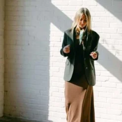 Anine BingQuinn Blazer - Olive -Outlet Lustro Wear Store Anine Bing Quinn Blazer Olive 20230829215704