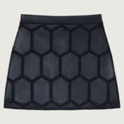 Ba&shArietty Skirt - Noir -Outlet Lustro Wear Store Arietty Skirt Noir 20231101224504 1