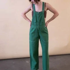 Atelier DelphineZelmira Overalls - Vineyard Green