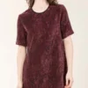 Prairie UndergroundAutofiction Brocade Dress - Crimson