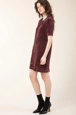 Prairie UndergroundAutofiction Brocade Dress - Crimson 4 Prairie UndergroundAutofiction Brocade Dress - Crimson - Image 4