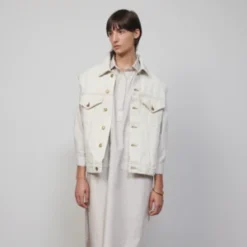 B SidesMare Vest - Tile White