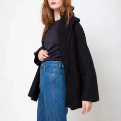 B SidesPlein High Straight Jeans - Bessette Blue