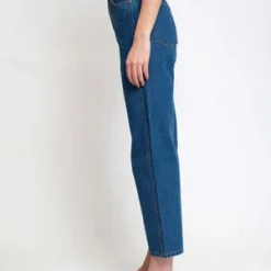 B SidesPlein High Straight Jeans - Bessette Blue -Outlet Lustro Wear Store B Sides Plein High Straight Jeans Bessette Blue 20231006180239 1