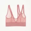 Else Bare Cut Out Soft Sporty Bra - Rose Dust