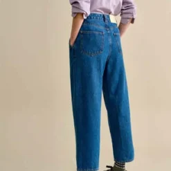 BellerosePram Jeans - Mid Blue -Outlet Lustro Wear Store Bellerose Pram Jeans in Mid Blue 20230203171532 4