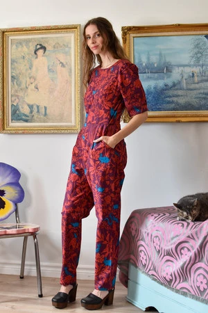 Birds Of North AmericaBrambling Jumpsuit - Cyanimal 2 Birds Of North AmericaBrambling Jumpsuit - Cyanimal - Image 2