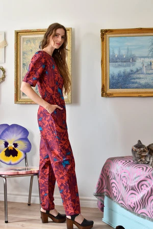 Birds Of North AmericaBrambling Jumpsuit - Cyanimal 4 Birds Of North AmericaBrambling Jumpsuit - Cyanimal - Image 4