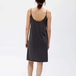 Black CraneOrganic Cami Dress - Shadow