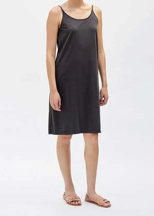 Black CraneOrganic Cami Dress - Shadow 2 Black CraneOrganic Cami Dress - Shadow - Image 2