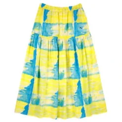 Bobo ChosesWomens Pearl Nacre Pattern Flared Skirt - Yellow/Blue 9 Bobo ChosesWomens Pearl Nacre Pattern Flared Skirt - Yellow/Blue -Outlet Lustro Wear Store Bobo Choses Women s Pearl Nacre Pattern Flared Skirt Yellow And Blue 20230119173717 4