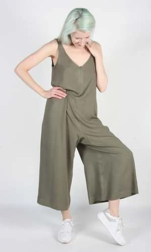 Birds Of North AmericaBobwhite Jumpsuit - Olive 5 Birds Of North AmericaBobwhite Jumpsuit - Olive - Image 5