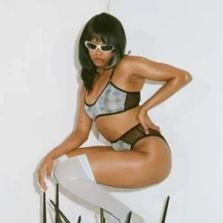 Bully BoyLenny Mesh Bra - Snake