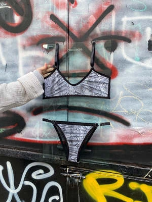 Bully BoyLenny Mesh Bra - Snake 3 Bully BoyLenny Mesh Bra - Snake - Image 3