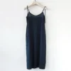 By Basicslinen Strap Dress - Indigo