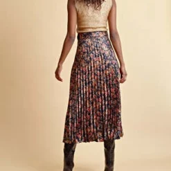 ByTiMoPliisse Skirt - Dark Rose -Outlet Lustro Wear Store ByTiMo Pliisse Skirt Dark Rose 20230915142243 1