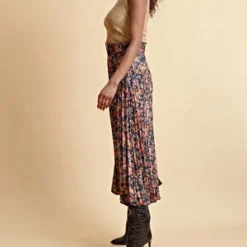 ByTiMoPliisse Skirt - Dark Rose -Outlet Lustro Wear Store ByTiMo Pliisse Skirt Dark Rose 20230915142243