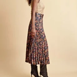 ByTiMoPliisse Skirt - Dark Rose -Outlet Lustro Wear Store ByTiMo Pliisse Skirt Dark Rose 20230915142244