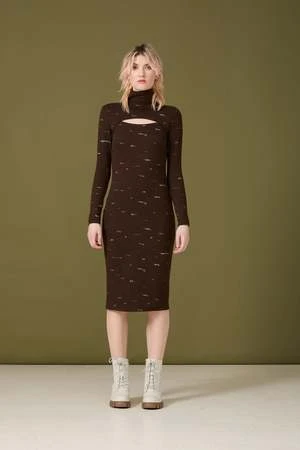 COKLUCHCokluch Robe Jane - Ganache 2 COKLUCHCokluch Robe Jane - Ganache - Image 2