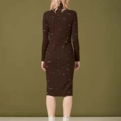 COKLUCHCokluch Robe Jane - Ganache 5 COKLUCHCokluch Robe Jane - Ganache -Outlet Lustro Wear Store COKLUCH ROBE JANE GANACHE AH23 20230929142318