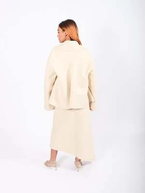 CalcaterraDouble Caban Coat - Ecru 8 CalcaterraDouble Caban Coat - Ecru - Image 8