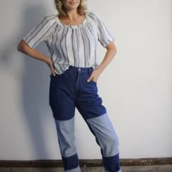 CarleenJeans - Two Tone 17 CarleenJeans - Two Tone -Outlet Lustro Wear Store Carleen Two Tone Jeans 20210328002713 1