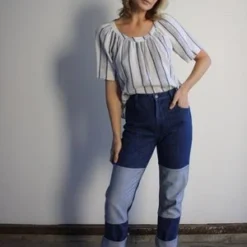 CarleenJeans - Two Tone 16 CarleenJeans - Two Tone -Outlet Lustro Wear Store Carleen Two Tone Jeans 20210328002713