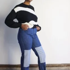 CarleenJeans - Two Tone 21 CarleenJeans - Two Tone -Outlet Lustro Wear Store Carleen Two Tone Jeans 20210328002715