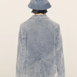 YMCCity Evo Dyed Cord Jacket - Blue -Outlet Lustro Wear Store City Evo Dyed Cord Jacket Blue 20230915201009