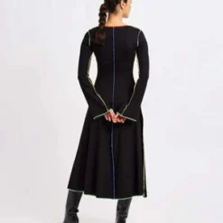 Eliza FaulknerClara Dress - Black -Outlet Lustro Wear Store Clara Dress Black 20231102023453 2