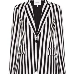 FRAME DenimClassic Blazer - BLACK -Outlet Lustro Wear Store Classic Blazer 20220212014411 1