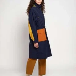 Bobo ChosesColor Block Raincoat - Navy Blue -Outlet Lustro Wear Store Color Block Raincoat 20230823074454