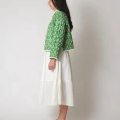 ConiferReversible Quilted Jacket - Natural/Green Floral Print -Outlet Lustro Wear Store Conifer Reversible Quilted Jacket Natural 20230429185517 2