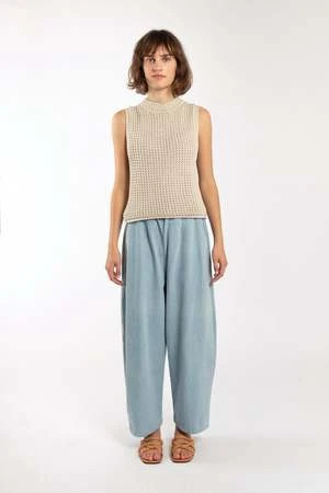 Micaela GregWave Vest - Cream 1 Micaela GregWave Vest - Cream