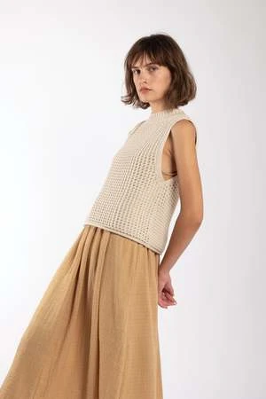 Micaela GregWave Vest - Cream 5 Micaela GregWave Vest - Cream - Image 5