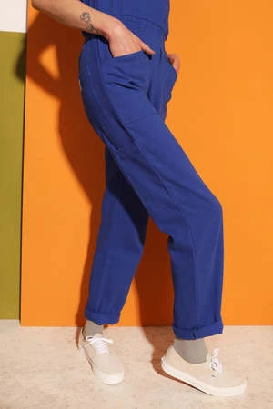L.F.MarkeyDanny Boilersuit - Cobalt 3 L.F.MarkeyDanny Boilersuit - Cobalt - Image 3