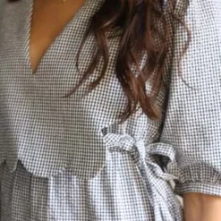 PlanteDaisy Dress - Gingham -Outlet Lustro Wear Store Daisy Dress Gingham 20231016045115 2