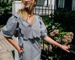 PlanteDaisy Dress - Gingham -Outlet Lustro Wear Store Daisy Dress Gingham 20231016045116 1