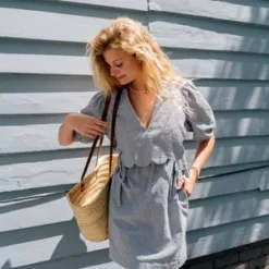 PlanteDaisy Dress - Gingham -Outlet Lustro Wear Store Daisy Dress Gingham 20231016045116