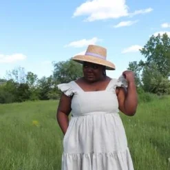 Eliza FaulknerAngelica Raw Linen Dress -Outlet Lustro Wear Store Eliza Faulkner Angelica Raw Linen Dress 20220602162525