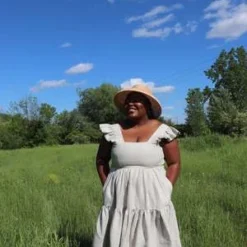 Eliza FaulknerAngelica Raw Linen Dress -Outlet Lustro Wear Store Eliza Faulkner Angelica Raw Linen Dress 20220602162530