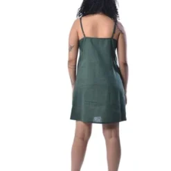 Eliza FaulknerLinen Slip Dress - Forest Green 11 Eliza FaulknerLinen Slip Dress - Forest Green -Outlet Lustro Wear Store Eliza Faulkner Linen Slip Dress Forest Green 20220811000336 1