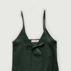 Eliza FaulknerLinen Slip Dress - Forest Green 12 Eliza FaulknerLinen Slip Dress - Forest Green -Outlet Lustro Wear Store Eliza Faulkner Linen Slip Dress Forest Green 20220811000337
