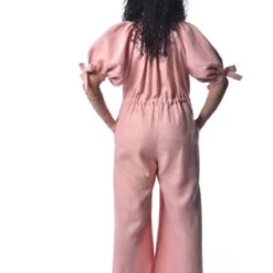 Eliza FaulknerRamona Jumpsuit - Pink Linen 16 Eliza FaulknerRamona Jumpsuit - Pink Linen -Outlet Lustro Wear Store Eliza Faulkner Ramona Jumpsuit Pink Linen 20220519202815 1