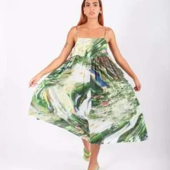 KowtowElle Dress - Botanic Trip -Outlet Lustro Wear Store Elle Dress in Botanic Trip by Kowtow 20231020154814 2